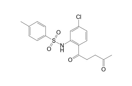 N-[5-Chloro-2-(4-oxopentanoyl)phenyl]-4-methylbenzenesulfonamide