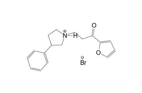 1-[3-(2-furyl)-3-oxopropyl]-3-phenylpyrrolidinium bromide