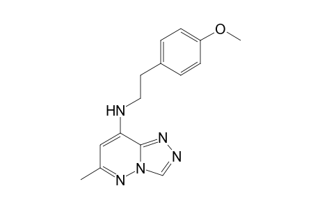 N-(4-Methoxyphenethyl)-6-methyl-[1,2,4]triazolo[4,3-b]pyridazin-8-amine