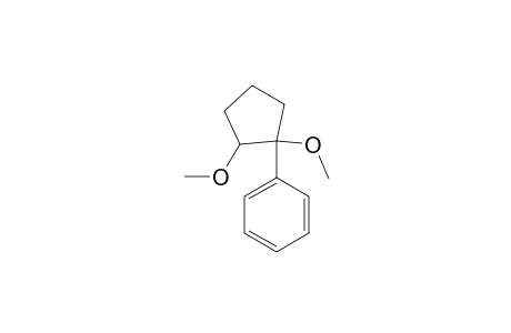 (1,2-Dimethoxycyclopentyl)benzene