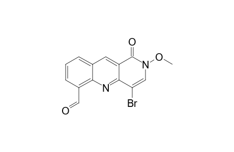 4-BROMO-2-METHOXY-1-OXO-1,2-DIHYDROBENZO-[B]-[1,6]-NAPHTHYRIDINE-6-CARBOXALDEHYDE