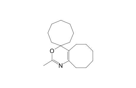 Spiro[cyclooctane-1,4'-[4H]cyclooct[d][1,3]oxazine], 5',6',7',8',9',10'-hexahydro-2'-methyl-