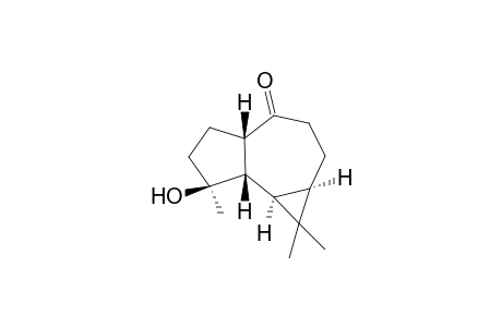 (1aR,4aS,7S,7aS,7bR)-1,1,7-trimethyl-7-oxidanyl-1a,2,3,4a,5,6,7a,7b-octahydrocyclopropa[e]azulen-4-one