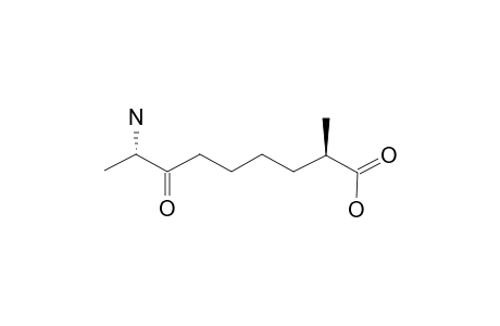 8(S)-AMINO-2(R)-METHYL-7-OXONONANOIC-ACID