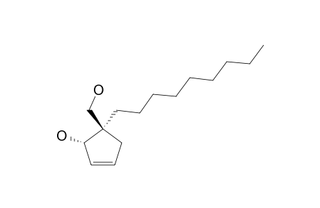 (1S,5R)-5-HYDROXYMETHYL-5-NONYL-2-CYCLOPENTENOL