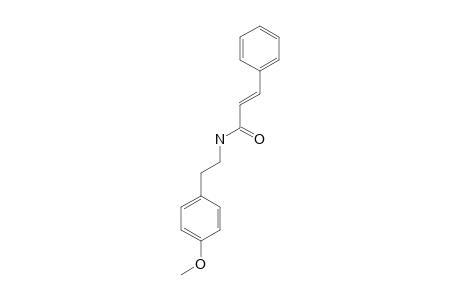 PISONIAMIDE;N-(4-METHOXYPHENETHYL)-CINNAMAMIDE