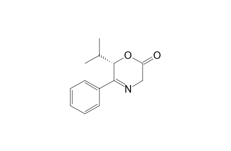 (2S)-2-isopropyl-3-phenyl-2,5-dihydro-1,4-oxazin-6-one