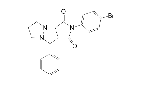 2-(4-bromophenyl)-9-(4-methylphenyl)tetrahydro-5H-pyrazolo[1,2-a]pyrrolo[3,4-c]pyrazole-1,3(2H,3aH)-dione