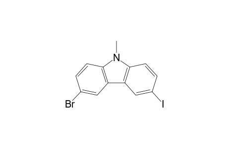 3-Iodo-6-bromo-N-methylcarbazole