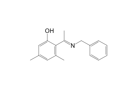 2-(N-benzylacetimidoyl)-3,5-xylenol