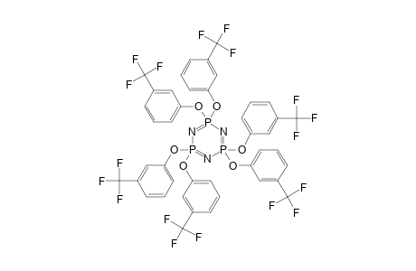 2,2,4,4,6,6-HEXAKIS[(alpha,alpha,alpha-TRIFLUORO-m-TOLYL)OXY]-1,3,5,2,4,6-TRIAZATRIPHOSPHORINE