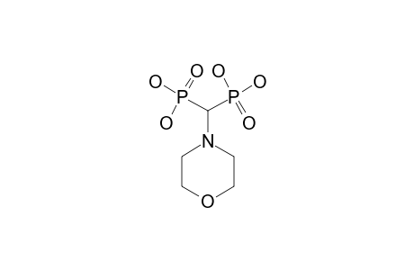 hydroxy-(morpholin-4-ium-4-yl-phosphonomethyl)phosphinate