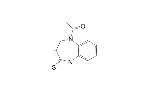 5-ACETYL-3-METHYL-1,3,4,5-TETRAHYDRO-2H-1,5-BENZODIAZEPINE-2-THIONE