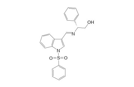 (R)-1-Phenyl-N-[1-(phenylsulfonyl)-3-indolylmethylene]-2-hydroxyethylamine