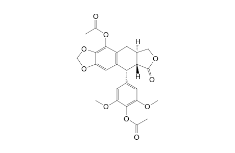 .alpha.-Peltatin, 2ac derivative