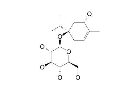 (4R,6S)-PARA-MENTH-1-ENE-4,6-DIOL-4-O-BETA-D-GLUCOPYRANOSIDE