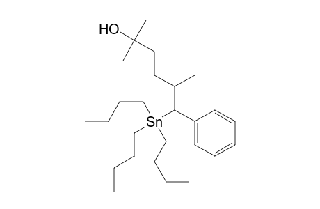 Benzenepentanol, .alpha.,.alpha.,.delta.-trimethyl-.epsilon.-(tributylstannyl)-, (R*,R*)-(.+-.)-