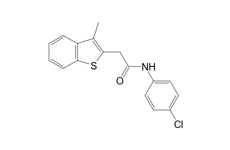 4'-chloro-3-methylbenzo[b]thiophene-2-acetanilide