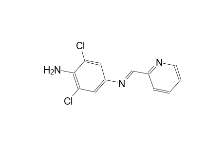 1,4-benzenediamine, 2,6-dichloro-N~4~-[(E)-2-pyridinylmethylidene]-