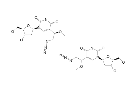 5-(1-METHOXY-2-AZIDOETHYL)-2'-DEOXYURIDINE