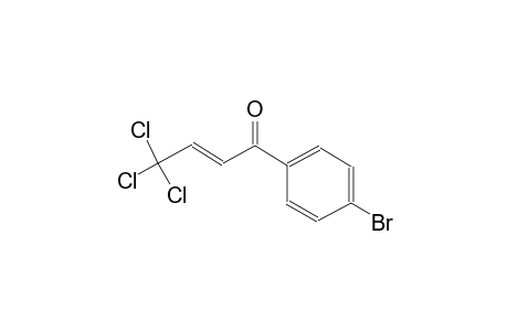 2-buten-1-one, 1-(4-bromophenyl)-4,4,4-trichloro-, (2E)-