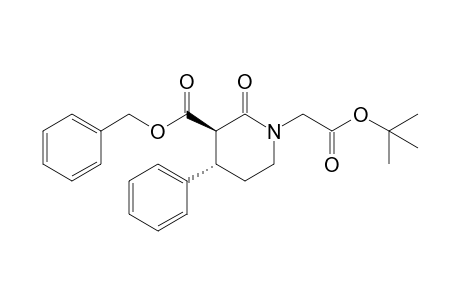 (3R,4S)-1-(2-tert-butoxy-2-keto-ethyl)-2-keto-4-phenyl-nipecotic acid benzyl ester
