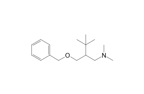 2-(benzyloxymethyl)-N,N,3,3-tetramethyl-butan-1-amine