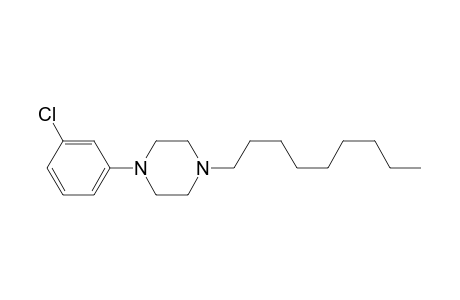 1-(3-Chlorophenyl)-4-nonyl-piperazine