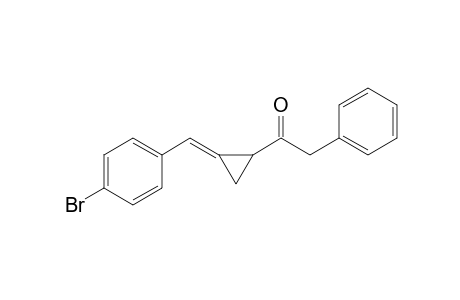 (E)-1-(2-(4-Bromobenzylidene)cyclopropyl)-2-phenylethanone
