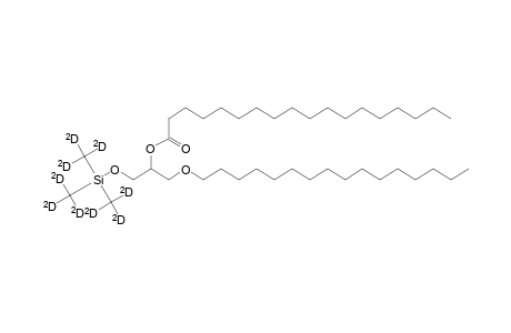 Octadecanoic acid, 1-[(hexadecyloxy)methyl]-2-[[tri(methyl-D3)silyl]oxy]ethyl ester