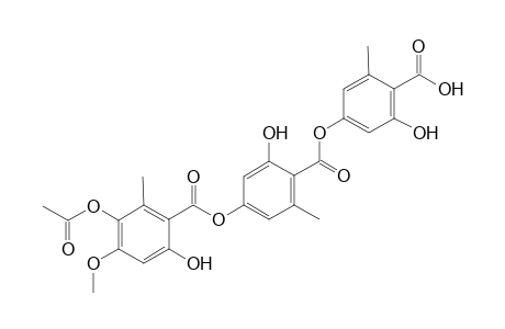 5-O-acetyl-4-O-methylhiascic acid