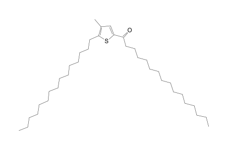 1-(4-Methyl-5-pentadecyl-2-thienyl)-1-hexadecanone