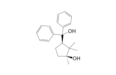 .alpha.-{(1S,3R)-3-Hydroxy-2,2,3-trimethylcyclopentyl]-.alpha.-[(phenyl)benzenemethanol]