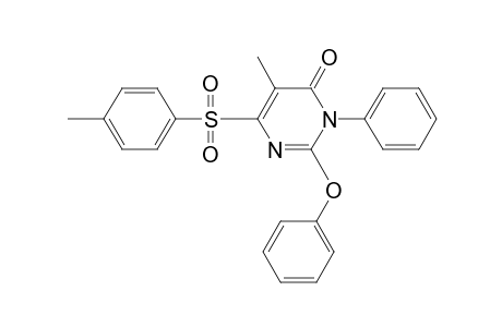 5-Methyl-2-phenoxy-3-phenyl-6-tosyl-4(3H)-pyrimidinon