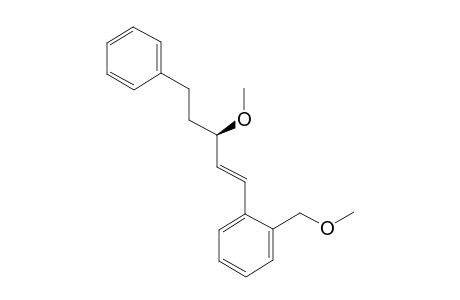 (R,E)-3-Methoxy[1-(2-methoxymethyl)phenyl]-5-phenyl-pent-1-ene