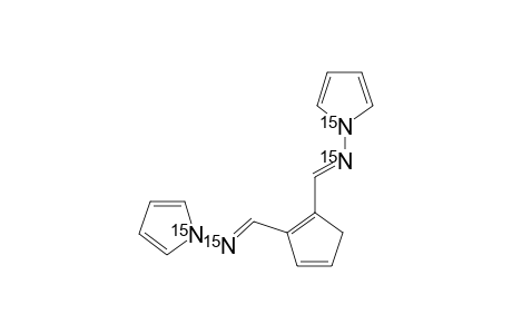 (E)-pyrrol-1-yl-[[2-[(E)-pyrrol-1-yliminomethyl]-1-cyclopenta-1,3-dienyl]methylene]amine