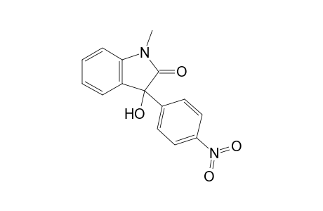 3-Hydroxy-1-methyl-3-(4-nitrophenyl)indolin-2-one