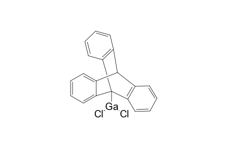 [(Triptycenyl)(dichlorogallium)tetrahydrofuran]complex