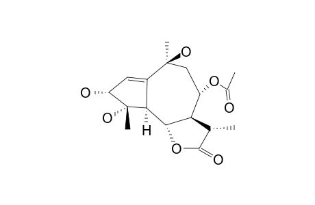 5-A-H-GUAI-1-EN-12,6-A-OLIDE,8-A-ACETOXY-3-A,4-A,10-B-TRIHYDROXY