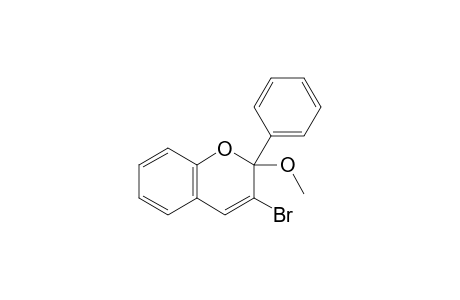 3-Bromo-2-methoxy-2-phenylchromene