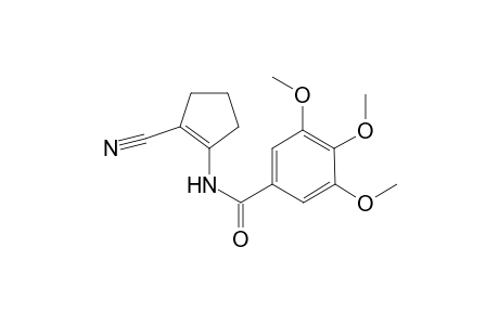 Benzamide, N-(2-cyano-1-cyclopentenyl)-3,4,5-trimethoxy-