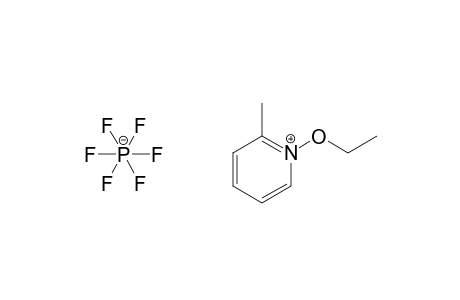 2-Picolinium, 1-ethoxy-, hexafluorophosphate(1-)
