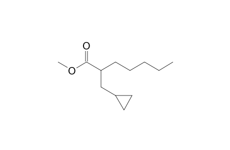 Methyl 2-(cyclopropylmethyl)heptanoate