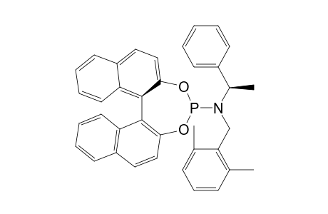 O,O'-[(R)-1,1'-Binaphthalene-2,2'-diyl] N-(2,6-Dimethylbenzyl)-N-[(R)-1-phenylethyl]phosphoramidite