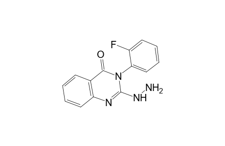 2-Diazanyl-3-(2-fluorophenyl)quinazolin-4-one