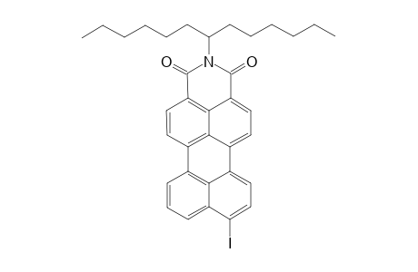 9-Iodoperylene-3,4-dicarboxylic-3,4-(1-hexylhept-1-ylimide)