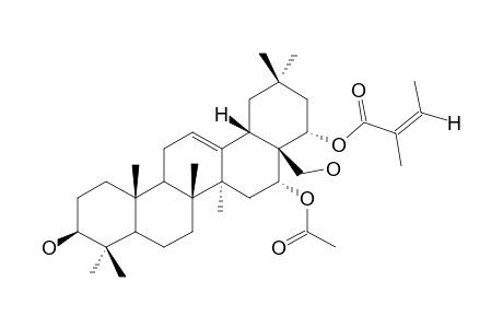 16.alpha.-O-Acetyl-22.alpha.-O-angeloyl-camelliagenin-A