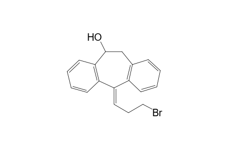 5-(.gamma.-Bromopropylidene)-10,11-dihydro-10-hydroxy-5H-dibenzo[a,d]cycloheptene]