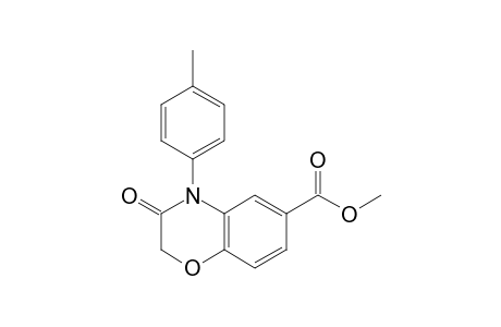 Methyl 4-(4-Methylphenyl)-3-oxo-3,4-dihydro-2H-1,4-benzoxazine-6-carboxylate