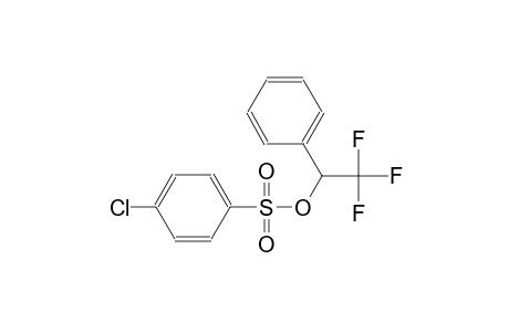 2,2,2-trifluoro-1-phenylethyl 4-chlorobenzenesulfonate